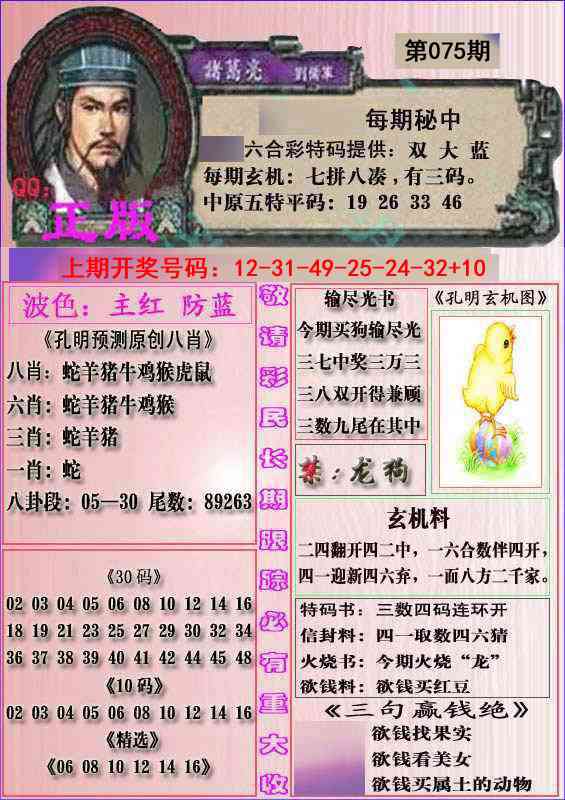 075期一代孔明报[图]